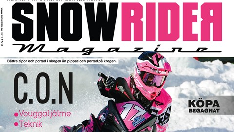 Ni har väl inte missat att SnowRider Magazine nr1 finns i butik