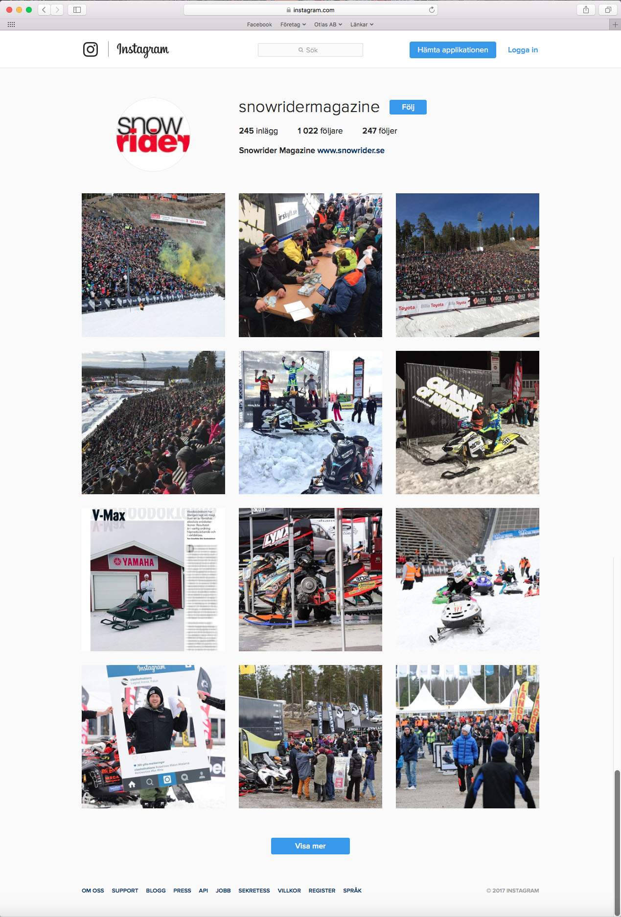 Vi finns på Instagram också!