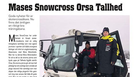 Mases Snowcross Orsa Tallhed