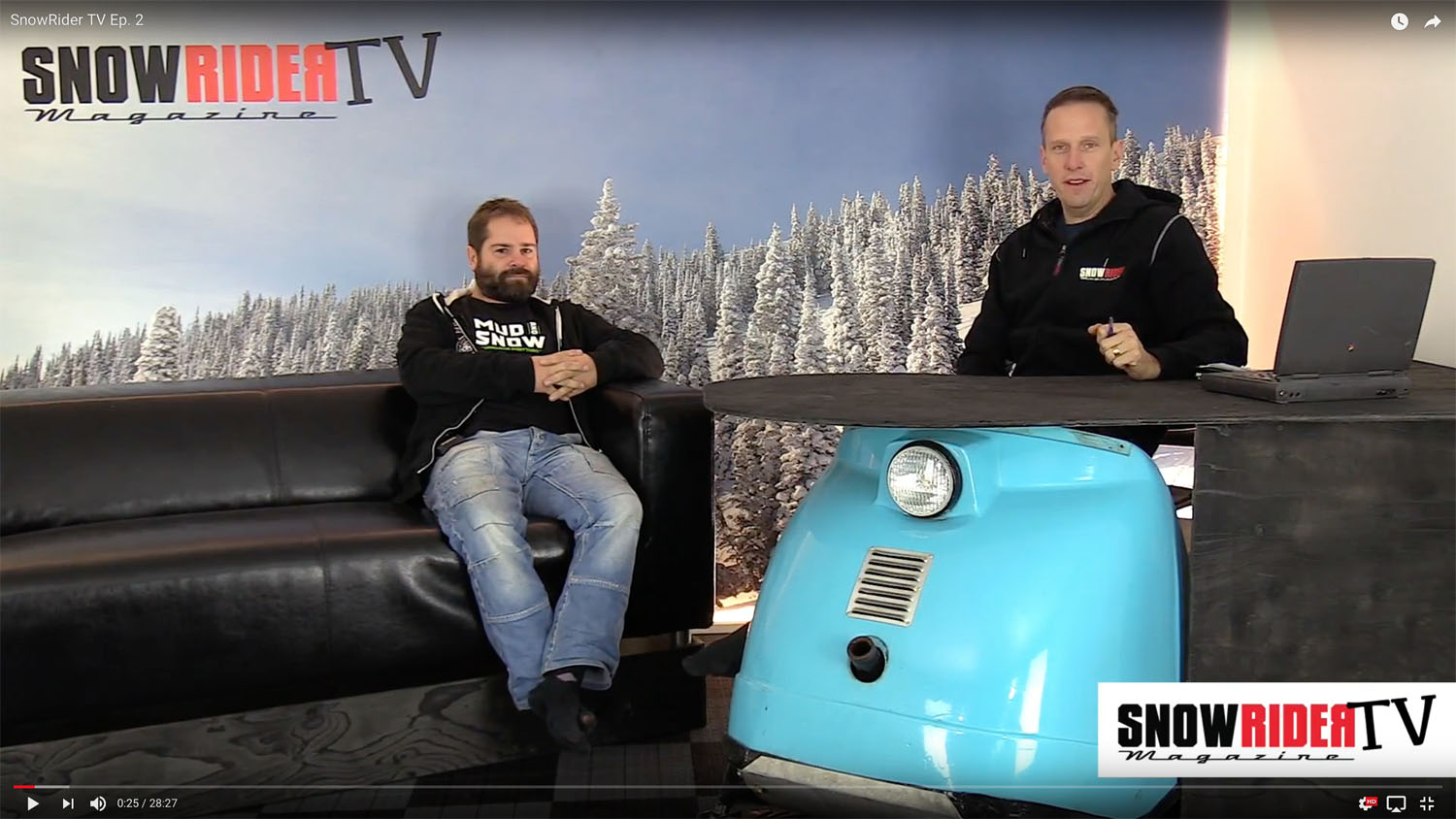 SnowRider TV Ep. 2 - MC Xpress, BRP trailer