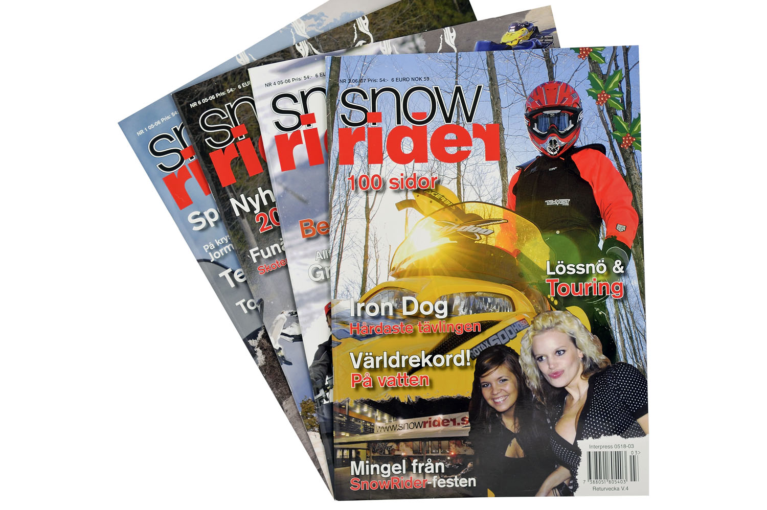 In och läs gamla nummer på www.snowrider.se
