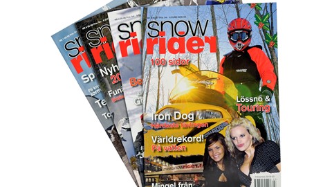 In och läs gamla nummer på www.snowrider.se