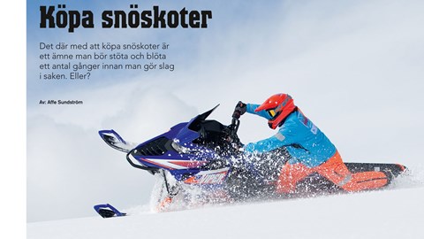 Köpa snöskoter