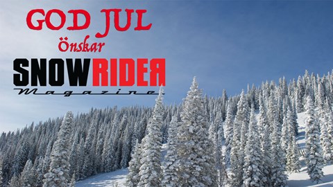 God Jul önskar SnowRider