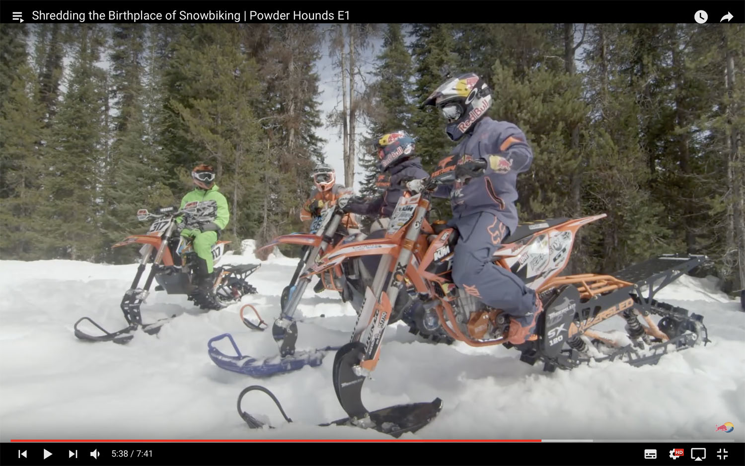 Powder Hounds - Snowbike