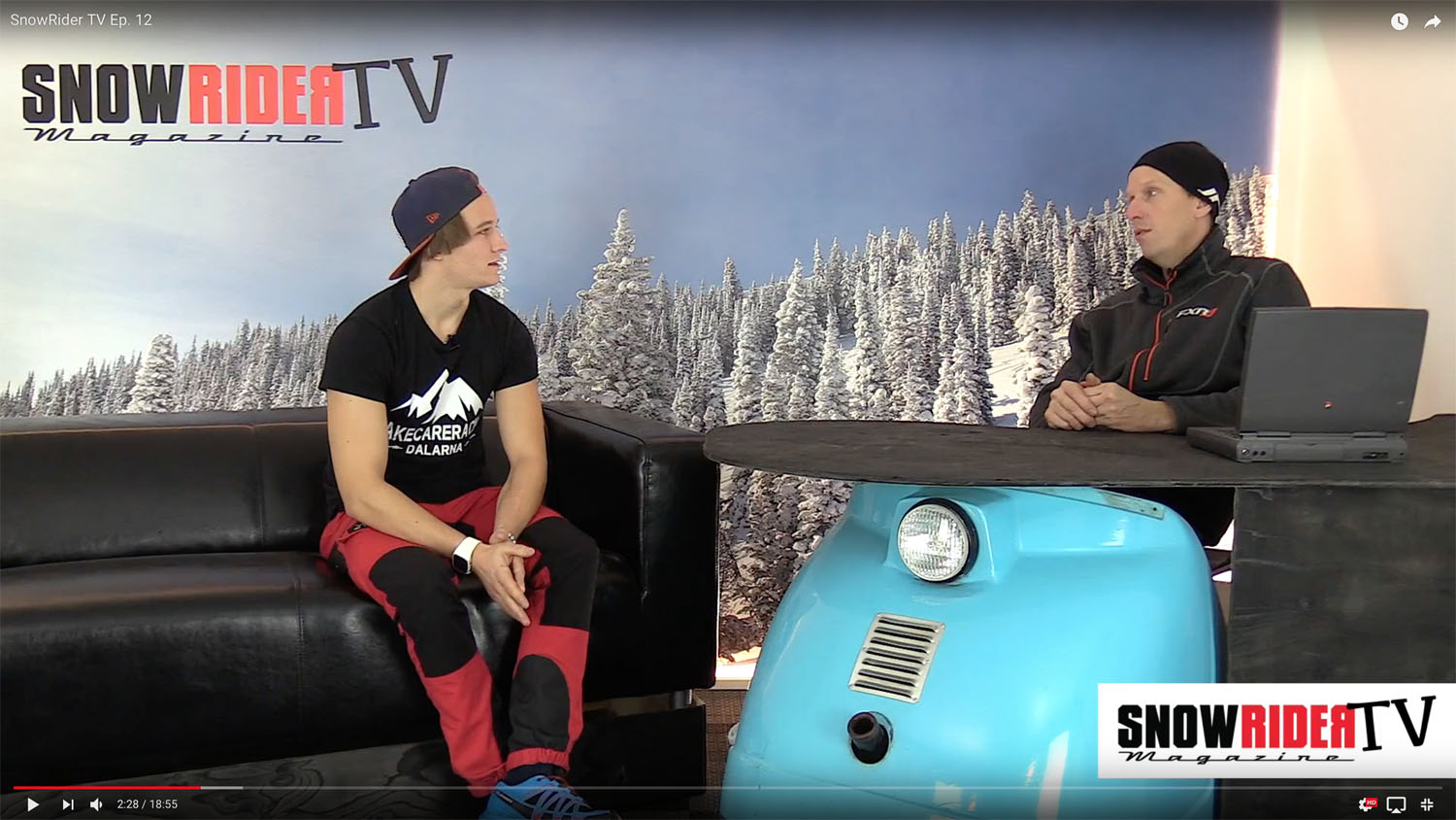 SnowRider TV Ep. 12 - Snöskoterhotell, FXR skoterskor