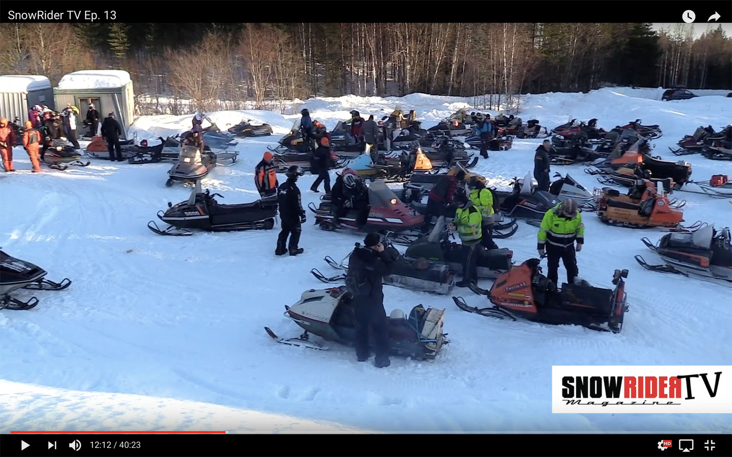 SnowRider TV Ep. 13 - Canonball Run, Draghandtag