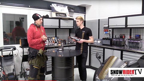 SnowRider TV Ep. 16 - CTEK, Wesslans garage