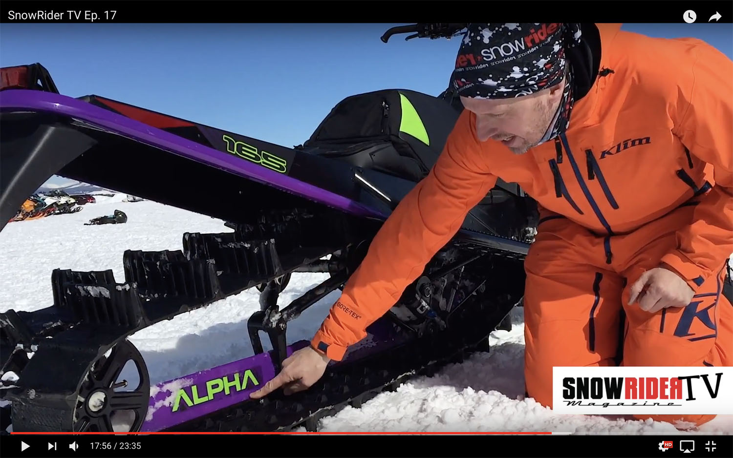 SnowRider TV Ep. 17 - Timbersled, Snöskoternyheter 2019