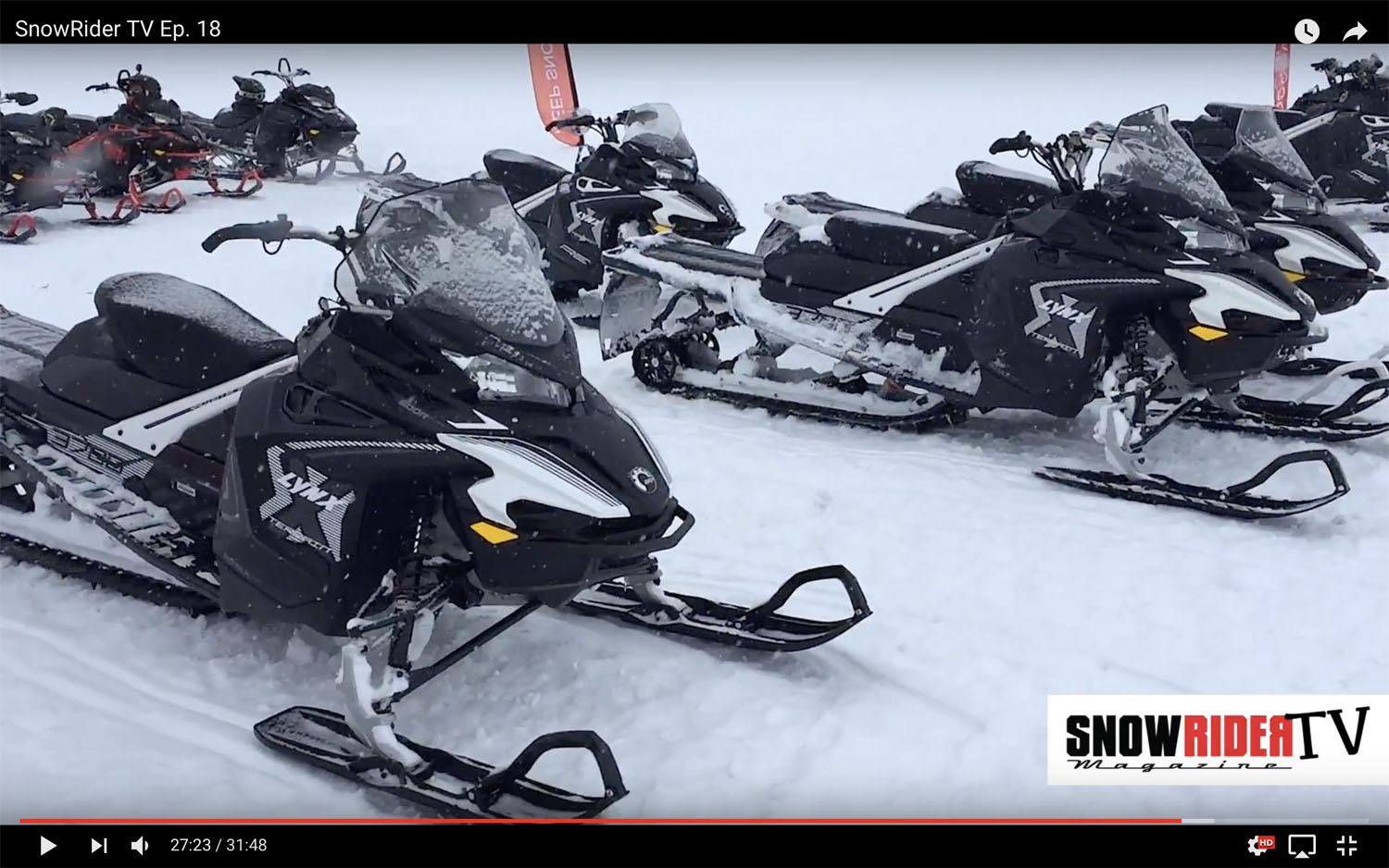 SnowRider TV Ep. 18 - Scott 2019 kollektionen, 2019 Lynx Xterrain
