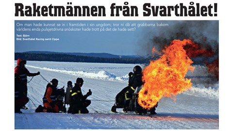 Raketmännen från Svarthålet!