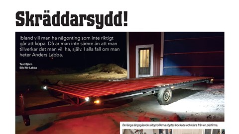 Skräddarsydd!