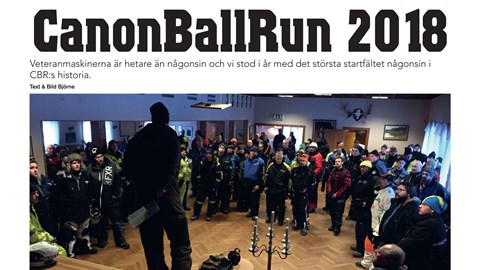 CanonBallRun 2018