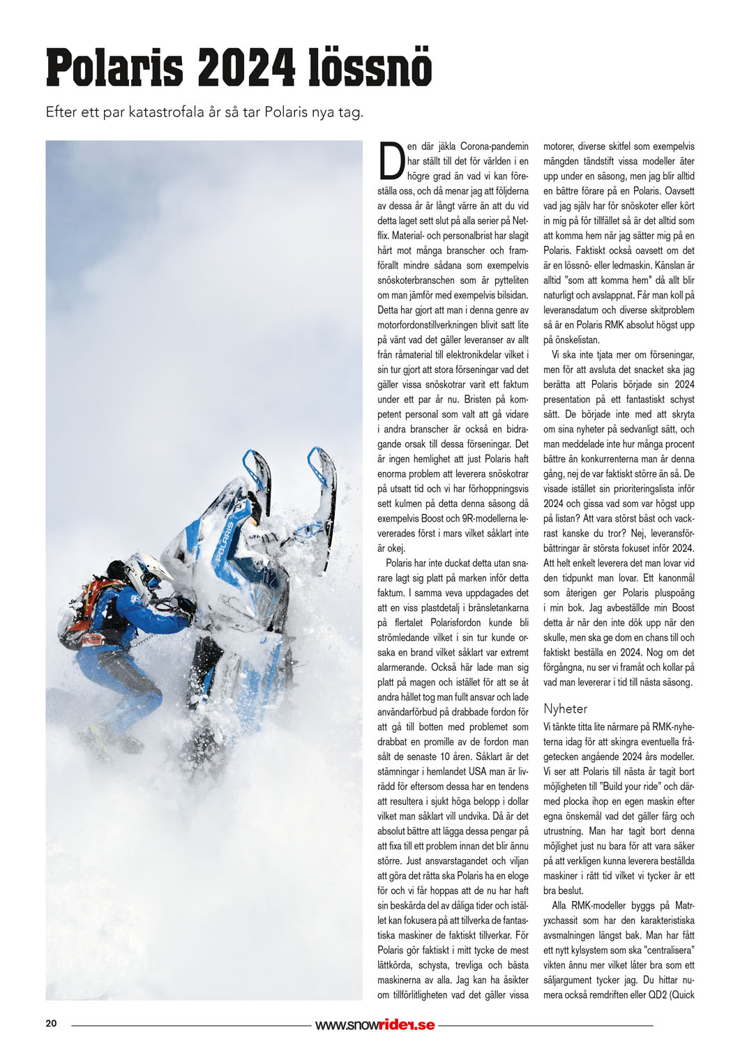 Polaris 2024 lössnö