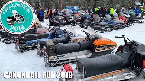 SnowRider TV Ep. 38, Säsong 2 - Canonball Run 2019, nytt rekord med 150 deltagare