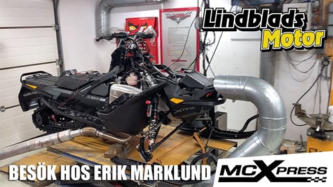 SnowRider TV Ep. 45, Säsong 2 - Besök hos MC Xpress, Lindblads Motor en av de äldsta i branschen