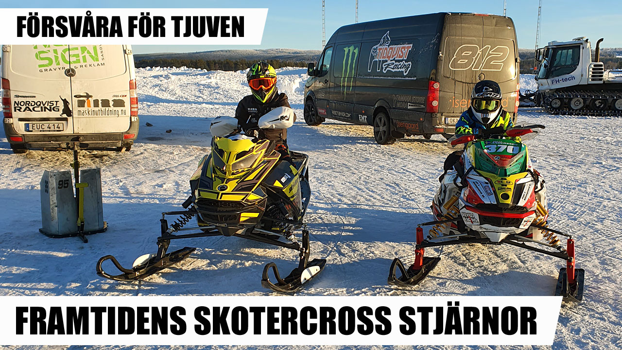 SnowRider TV Ep. 89, Säsong 4 - Framtidens skotercross stjärnor, Försvåra för snöskoter tjuven