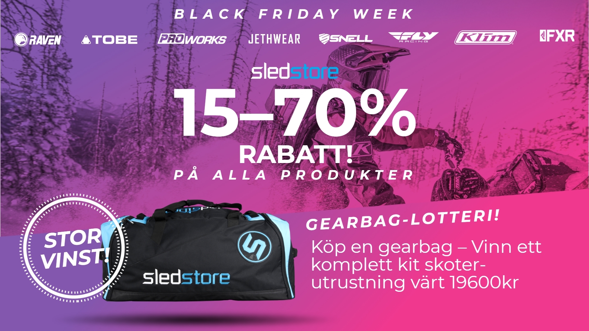 Årets största rea är nu igång!