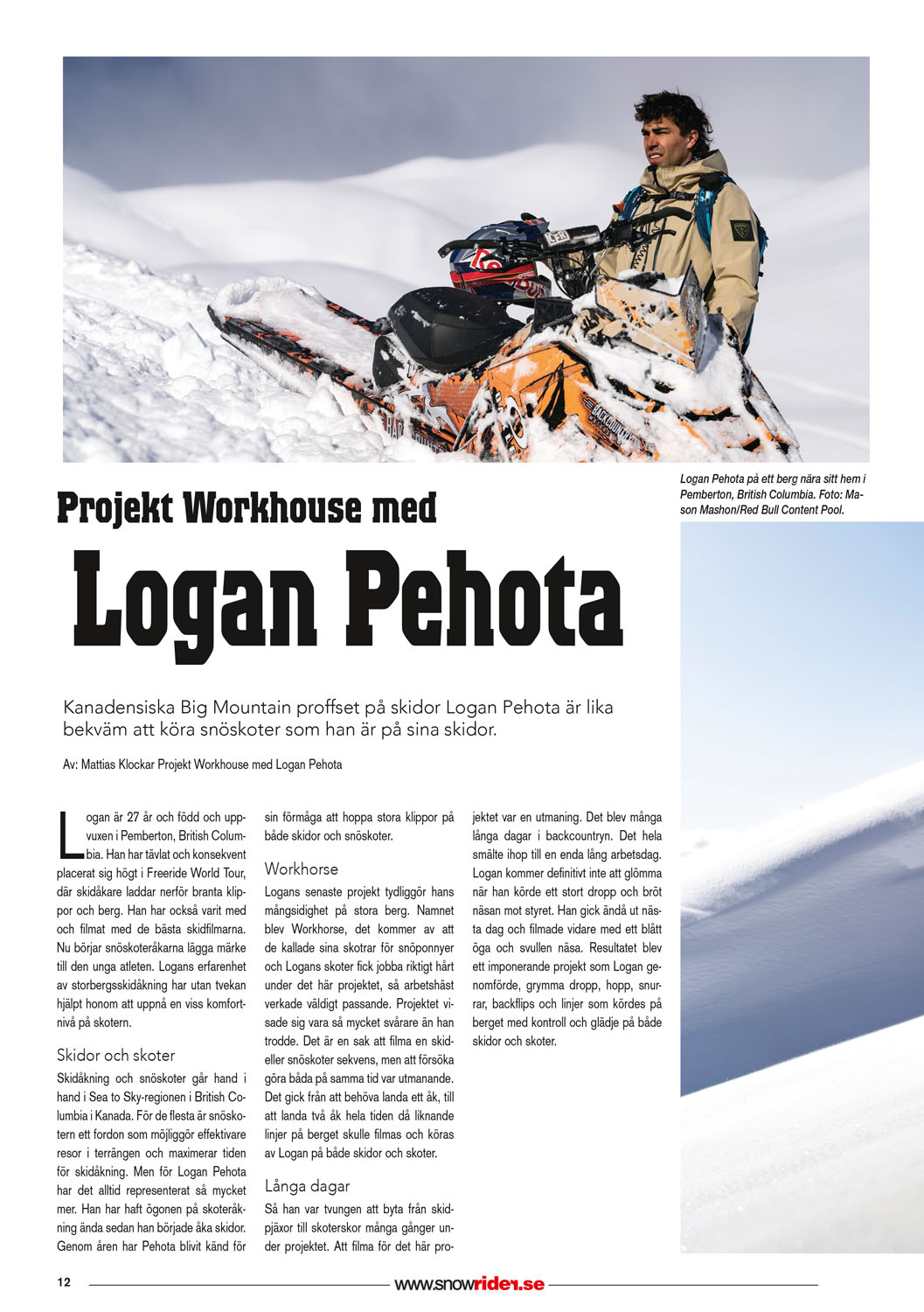 Projekt Workhouse med Logan Pehota
