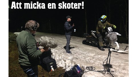 Att micka en skoter!