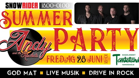 Välkommen på SOMMARPARTY!