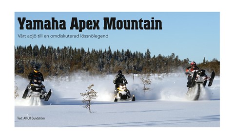 Yamaha Apex Mountain