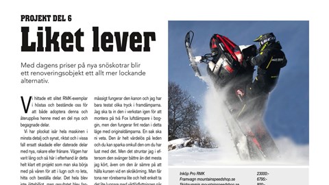 Projekt återupplivningen del 6