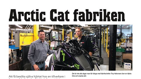 Arctic Cat fabriken