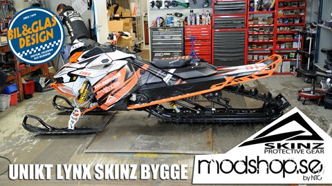 SnowRider TV Ep. 51, Säsong 3 - Unikt Lynx Skinz snöskoter bygge av Modshop, Sprinter wrapping