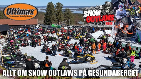 SnowRider TV Ep. 57, Säsong 3 - Allt om snöskoter tävlingen Snow Outlaws, Ultimax variatorrem