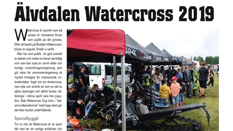 Älvdalen Watercross 2019