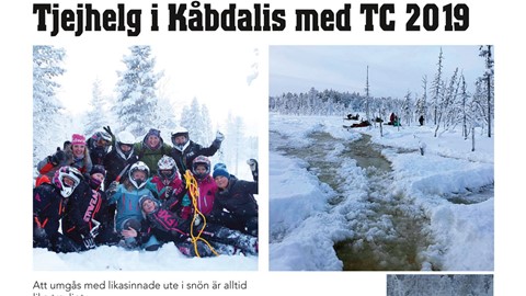 Tjejhelg i Kåbdalis med TC 2019