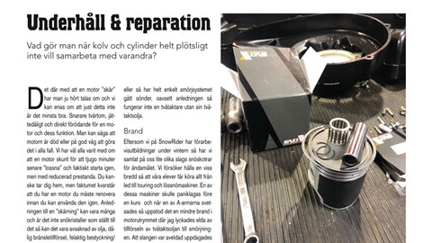 Underhåll & reparation