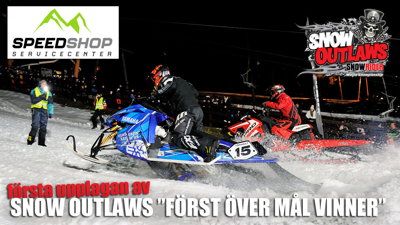 SnowRider TV Ep. 67, Säsong 3 - Första upplagan av snöskoter tävlingen Snow Outlaws, Speedshop