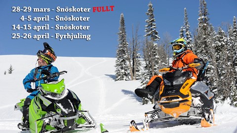 Förarbevis för snöskoter och fyrhjuling med SnowRider
