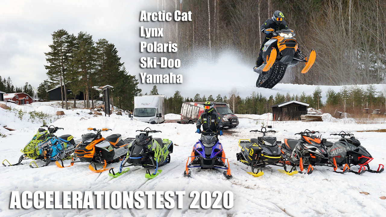 SnowRider TV Ep. 73, Säsong 3 - Snöskoter accelerationstest 2020