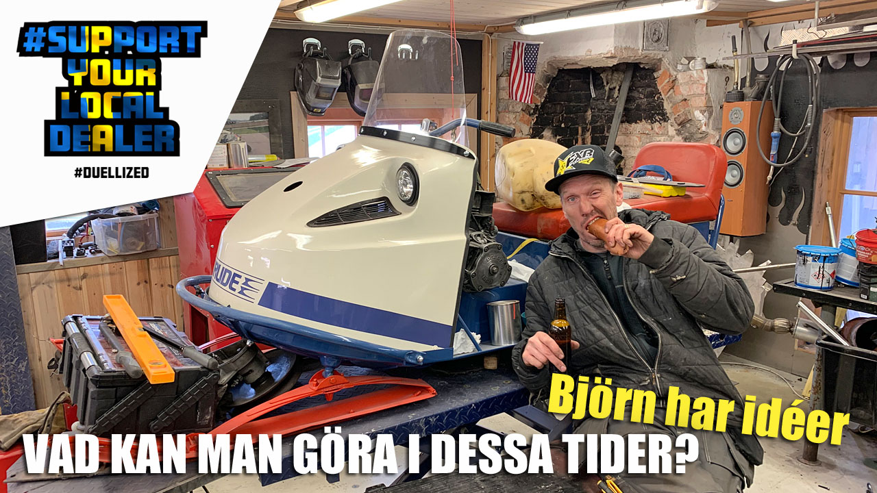 SnowRider TV Ep. 75, Säsong 3 - Vad kan man göra i dessa tider? Björn har idéer