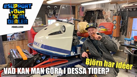 SnowRider TV Ep. 75, Säsong 3 - Vad kan man göra i dessa tider? Björn har idéer