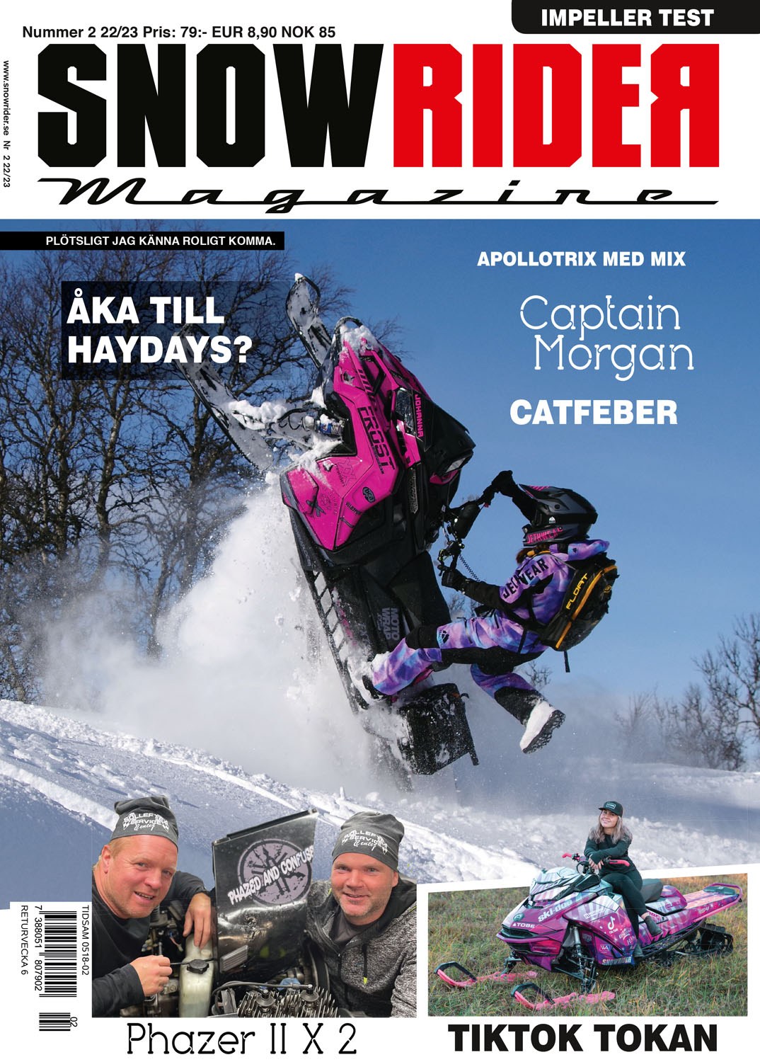 Snow Rider 93 SnowRider Magazine nr2 finns ute - SnowRider