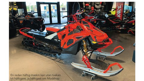 Summit 850 Turbo med extra allt alá Modshop!