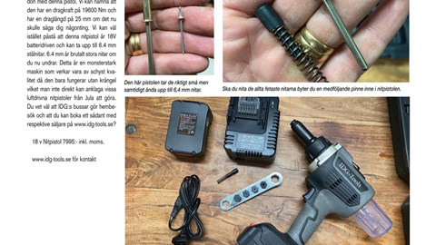 IDG-Tools 18 v Nitpistol
