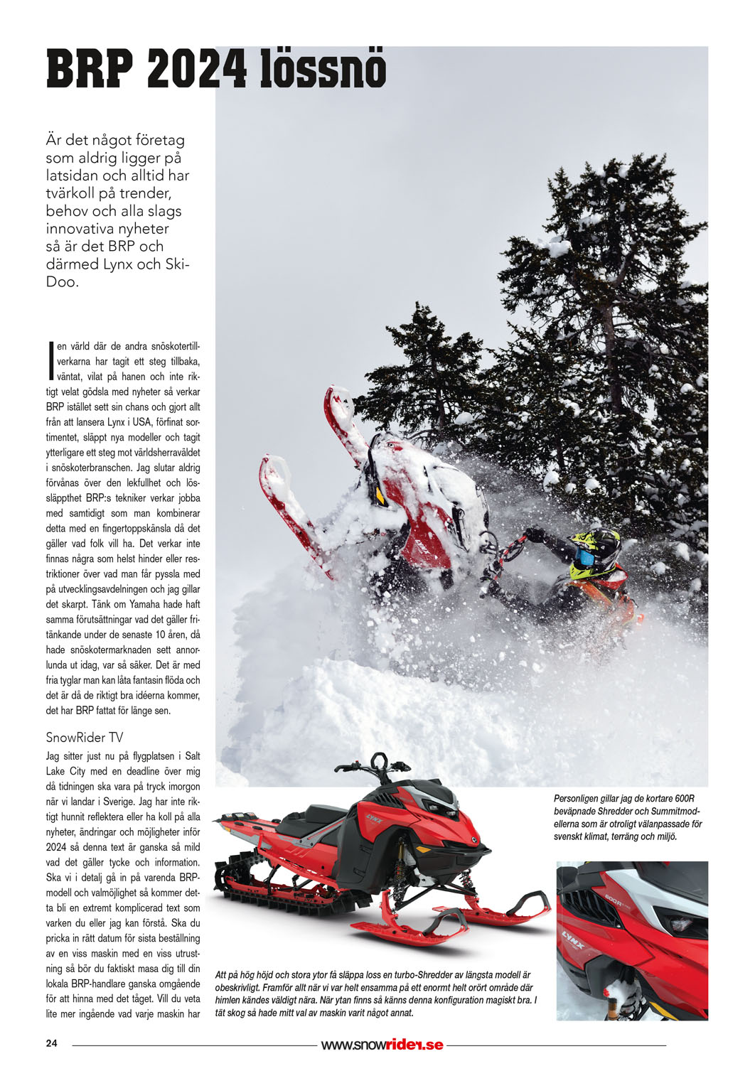 BRP 2024 lössnö