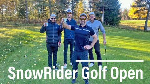 SnowRider Golf Open 11 oktober