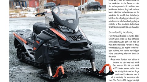 Fuel Forest Fox 4100 600R etec