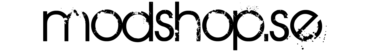 Modshop Logo Black Whitebg 1400X200