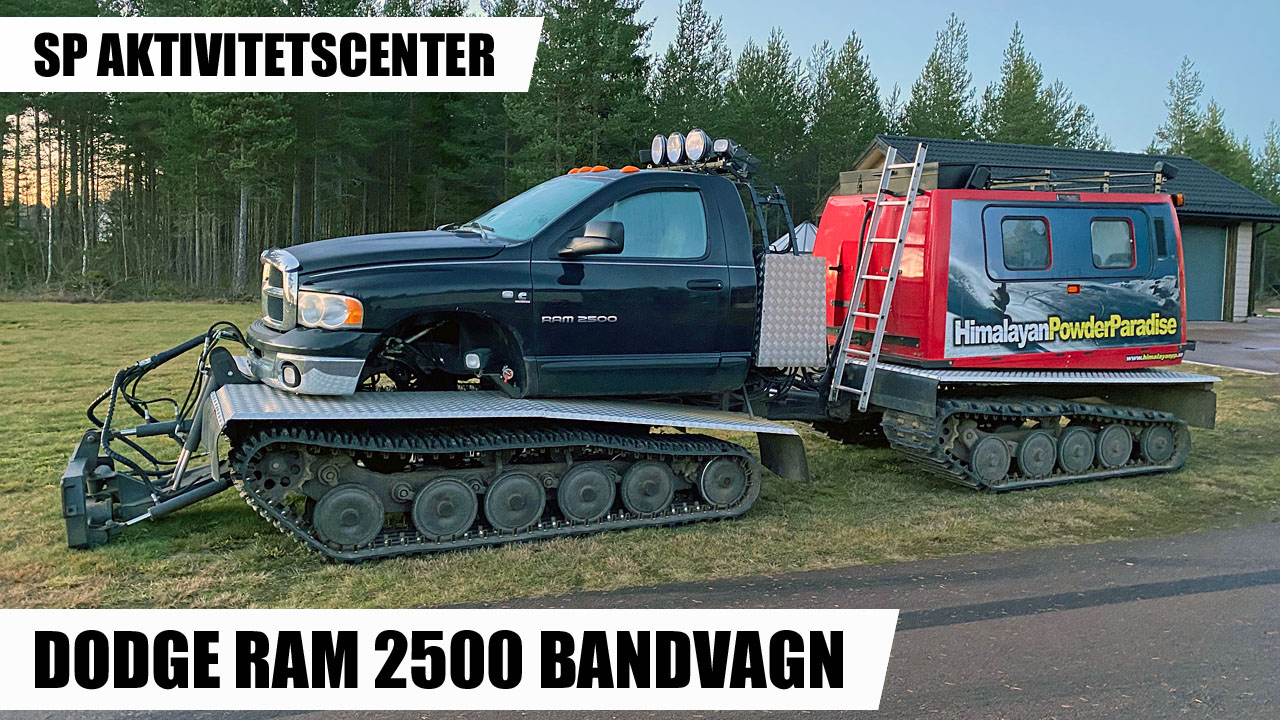 SnowRider TV Ep. 83, Säsong 4 - Dodge Ram 2500 bandvagn, SP Aktivitetscenter
