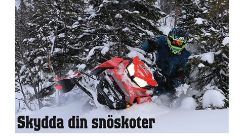 Skydda din snöskoter