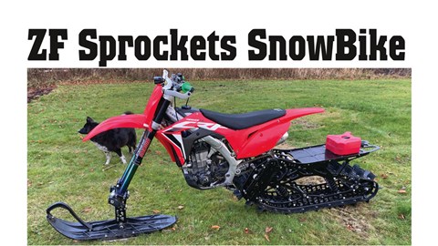 ZF Sprockets SnowBike